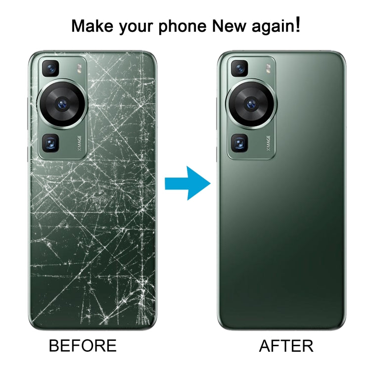 For Huawei P60 Pro Battery Back Cover(Black)