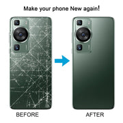For Huawei P60 Pro Battery Back Cover(Black)