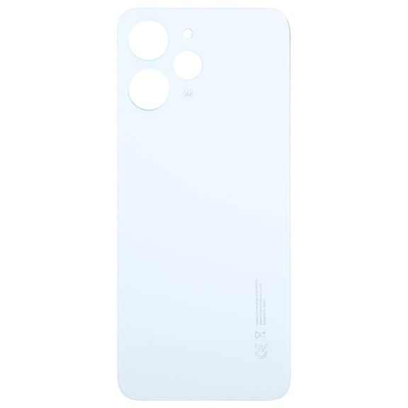 For Xiaomi Redmi 12 4G OEM Glass Material Battery Back Cover(White)