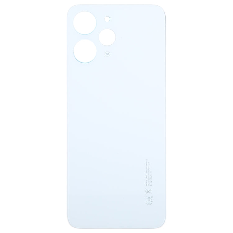 For Xiaomi Redmi 12 4G OEM Glass Material Battery Back Cover(White)