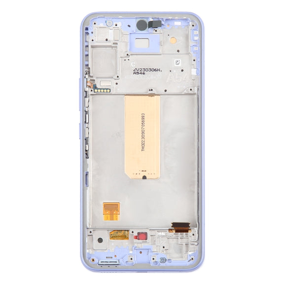 For Samsung Galaxy A54 5G SM-A546 6.43 inch OLED LCD Screen Digitizer Full Assembly with Frame (Purple)