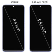 For Samsung Galaxy A54 5G SM-A546 6.43 inch OLED LCD Screen Digitizer Full Assembly with Frame (White)