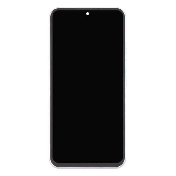 For Samsung Galaxy A54 5G SM-A546 6.43 inch OLED LCD Screen Digitizer Full Assembly with Frame (White)