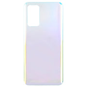 For OPPO Find X3 Lite Glass Material Battery Back Cover(Bright Silver)