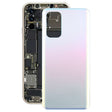 For OPPO Find X3 Lite Glass Material Battery Back Cover(Frosted Silver) - Back Cover by PMC TechLife | Online Shopping South Africa | PMC TechLife | Buy Now Pay Later Mobicred