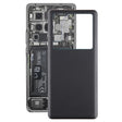 For vivo X80 Pro OEM Glass Material Battery Back Cover(Black) - Back Cover by PMC TechLife | Online Shopping South Africa | PMC TechLife | Buy Now Pay Later Mobicred