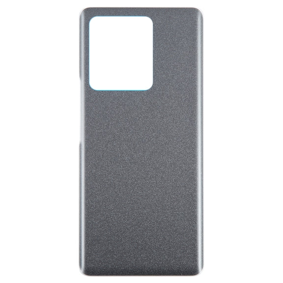 For vivo V27 OEM Glass Material Battery Back Cover(Black)