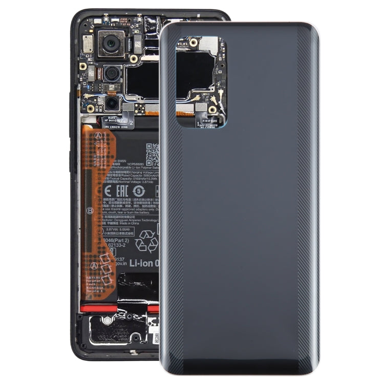 For Xiaomi Poco F5 Pro OEM Glass Material Battery Back Cover(Black)