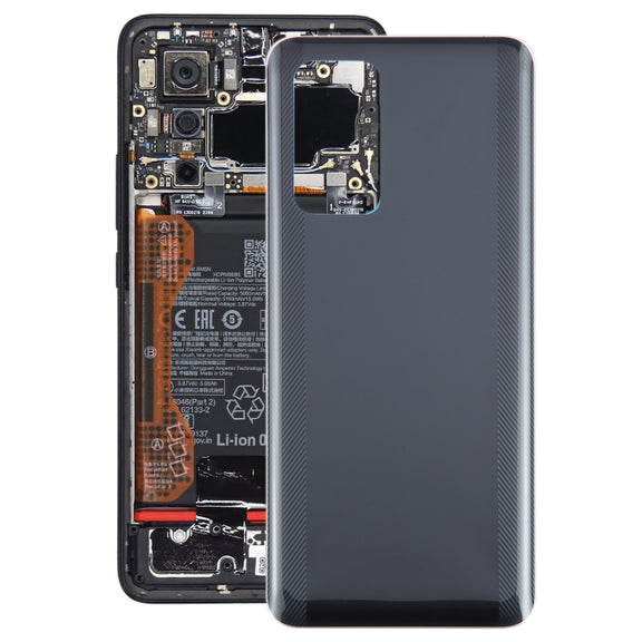 For Xiaomi Poco F5 Pro OEM Glass Material Battery Back Cover(Black)
