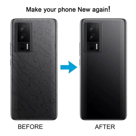 For Xiaomi Poco F5 Pro OEM Glass Material Battery Back Cover(Black)