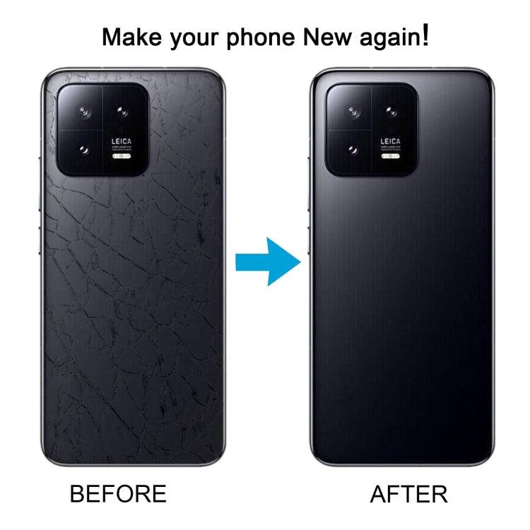 For Xiaomi 13 OEM Glass Material Battery Back Cover(Black)