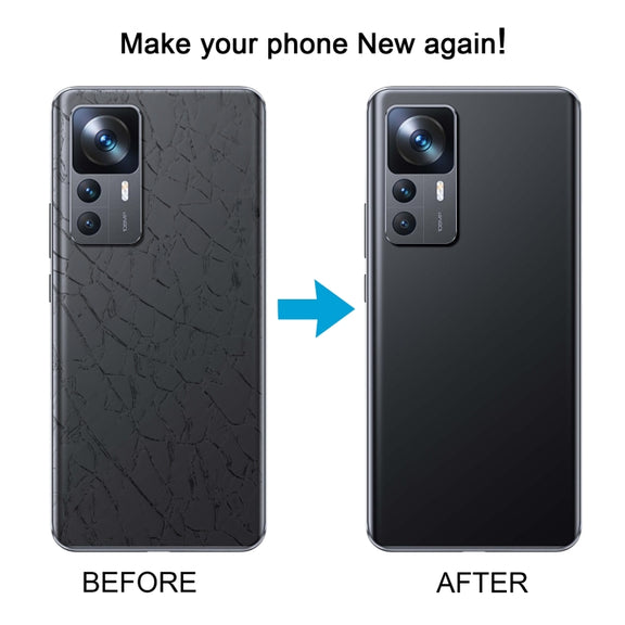 For Xiaomi 12T OEM Glass Material Battery Back Cover(Black)