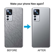 For Xiaomi 12T Pro OEM Glass Material Battery Back Cover(White)