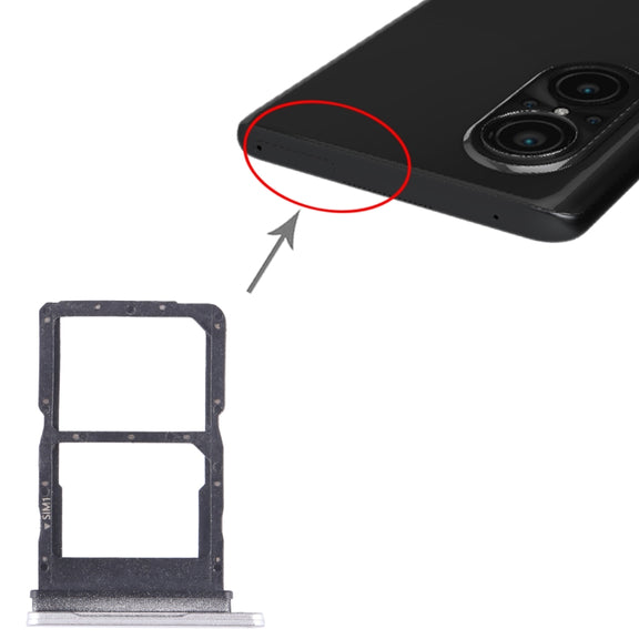 For Huawei Nova 9 SE 5G SIM + SIM Card Tray (Silver)