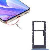 For Huawei Enjoy 30 Plus SIM + SIM / Micro SD Card Tray (Blue)