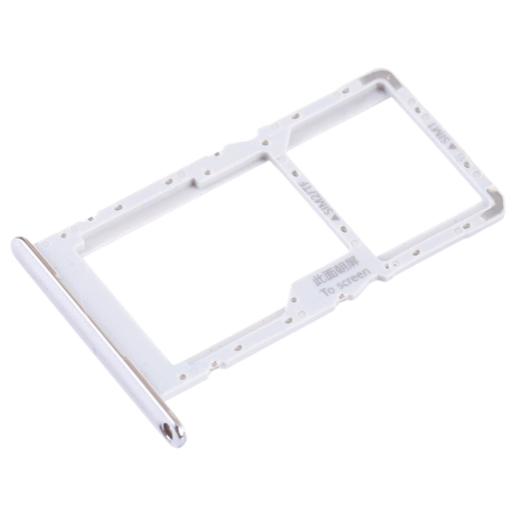For Huawei Maimang 11 SIM + SIM / Micro SD Card Tray (Silver)