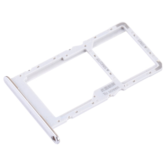 For Huawei Maimang 11 SIM + SIM / Micro SD Card Tray (Silver)
