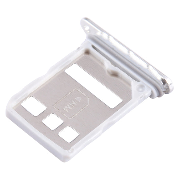 For Huawei P60 Art SIM + NM Card Tray (Silver)