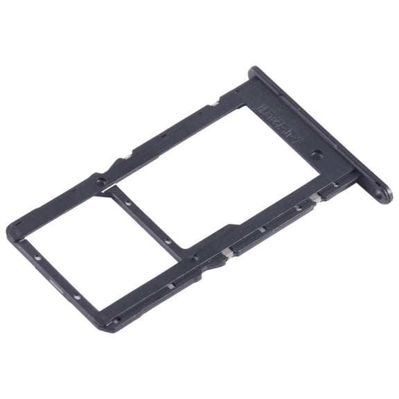 For Huawei nova Y70 SIM + SIM / Micro SD Card Tray (Black)