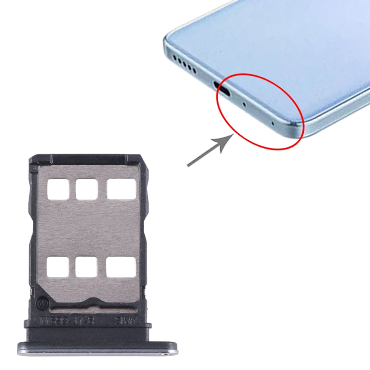 For Huawei Enjoy 50 Pro SIM Card Tray (Gold)