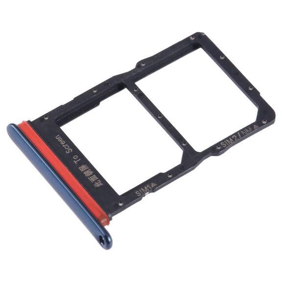 For Honor X30 Max SIM + SIM / NM Card Tray (Blue)