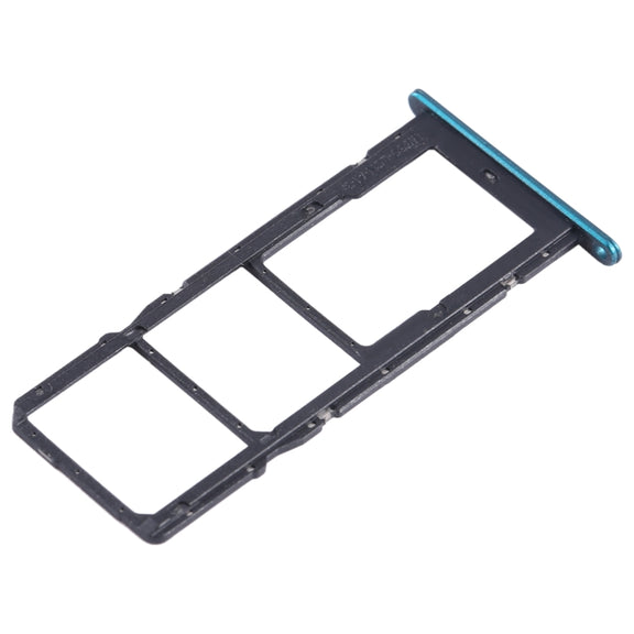 For Honor 20 SE SIM + SIM + Micro SD Card Tray (Green)