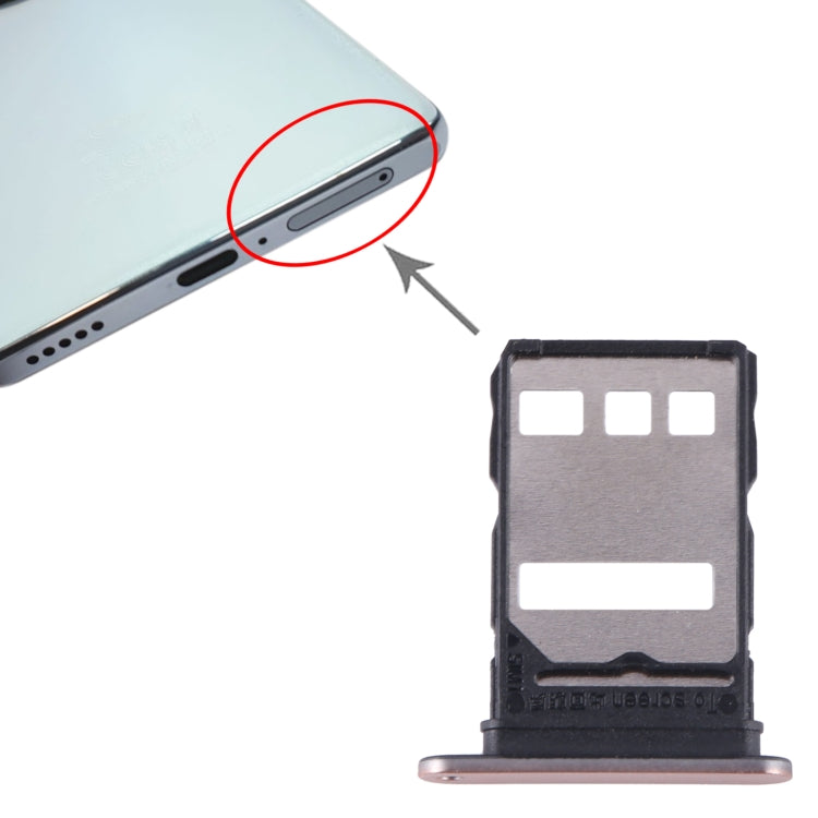 For Honor X9a SIM Card Tray (Gold)