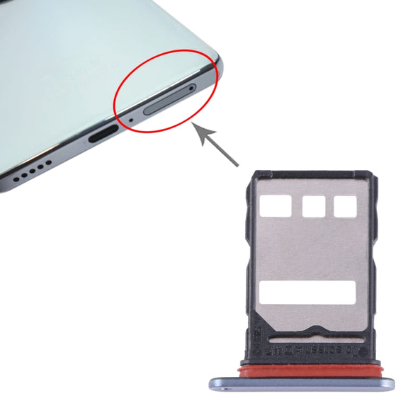 For Honor X9a SIM Card Tray (Silver)