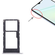 For Honor Play6C SIM + SIM / Micro SD Card Tray (Silver)