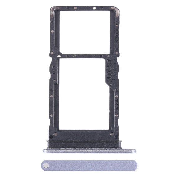 For Honor X5 SIM + SIM / Micro SD Card Tray (Purple)