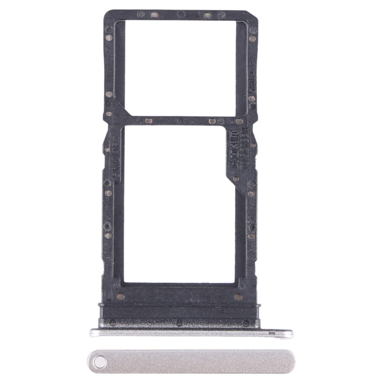 For Honor X7 SIM + SIM / Micro SD Card Tray (Grey)