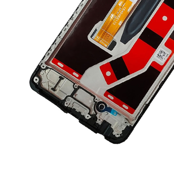 For OnePlus Nord N30 5G 2023 CPH2513 LCD Screen Digitizer Full Assembly with Frame (Black)