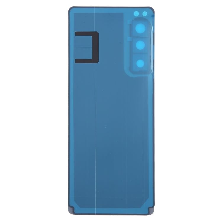 For Sony Xperia 5 IV Original Battery Back Cover with Camera Lens Cover(Black)