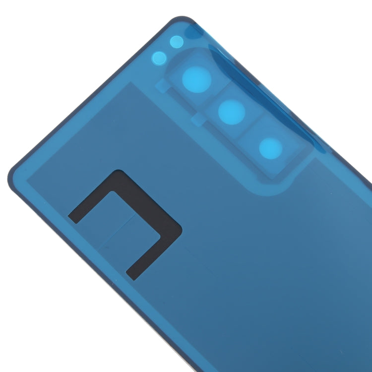 For Sony Xperia 5 IV Original Battery Back Cover with Camera Lens Cover(Black)