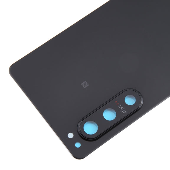 For Sony Xperia 5 IV Original Battery Back Cover with Camera Lens Cover(Black)