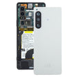 For Sony Xperia 5 IV Original Battery Back Cover with Camera Lens Cover(White) - Back Cover by PMC TechLife | Online Shopping South Africa | PMC TechLife