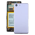 For Sony Xperia Ace Original Battery Back Cover with Camera Lens Cover(Purple) - Back Cover by PMC TechLife | Online Shopping South Africa | PMC TechLife
