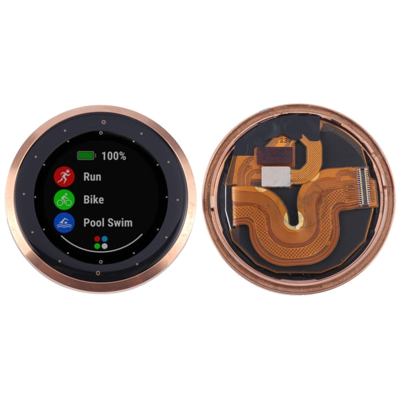 For Garmin Vivoactive 4S Original LCD Screen with Digitizer Full Assembly (Gold)
