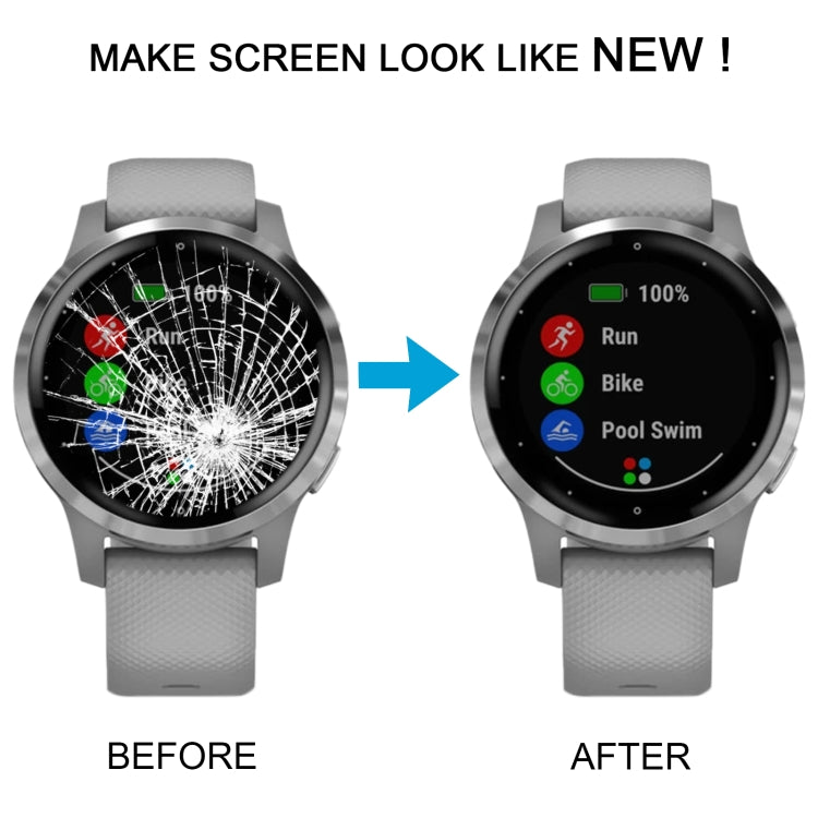 For Garmin Vivoactive 4S Original LCD Screen with Digitizer Full Assembly (Gold)