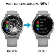 For Garmin Vivoactive 4S Original LCD Screen with Digitizer Full Assembly (Gold)
