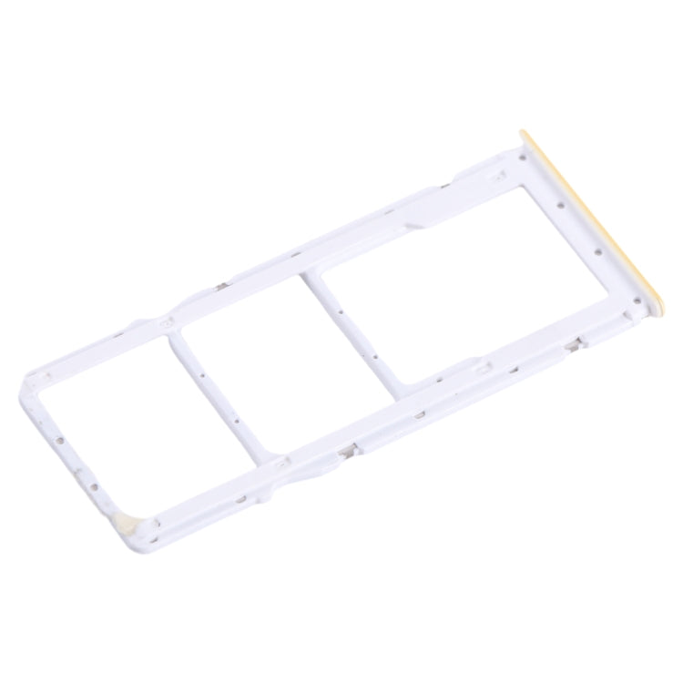 For Xiaomi Poco M4 Pro SIM Card Tray + SIM Card Tray + Micro SD Card Tray (Yellow)