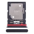For Xiaomi Redmi Note 11T Pro SIM Card Tray + SIM Card Tray / Micro SD Card Tray (Black) - Card Tray by PMC TechLife | Online Shopping South Africa | PMC TechLife | Buy Now Pay Later Mobicred