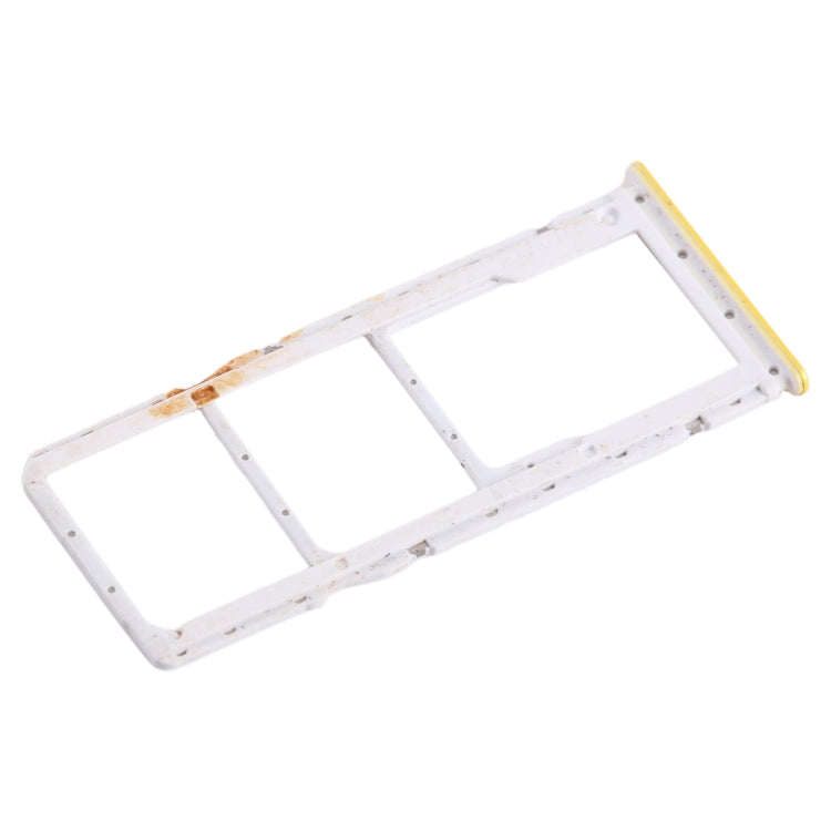 For Xiaomi Poco M5 4G SIM Card Tray + SIM Card Tray + Micro SD Card Tray (Yellow)