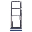 For Xiaomi Redmi 12C SIM Card Tray + SIM Card Tray + Micro SD Card Tray (Blue) - Card Tray by PMC TechLife | Online Shopping South Africa | PMC TechLife