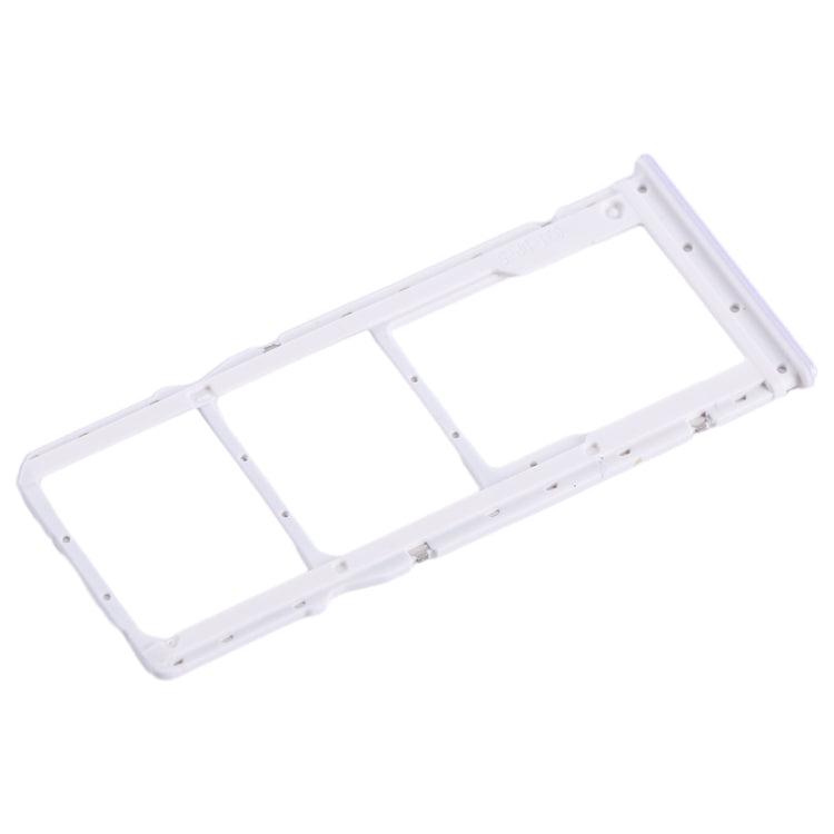 For Xiaomi Redmi 12C SIM Card Tray + SIM Card Tray + Micro SD Card Tray (Purple)