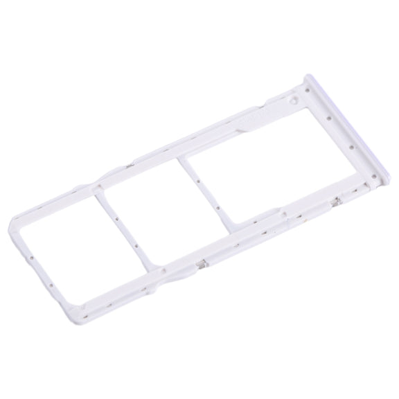 For Xiaomi Redmi 12C SIM Card Tray + SIM Card Tray + Micro SD Card Tray (Purple)