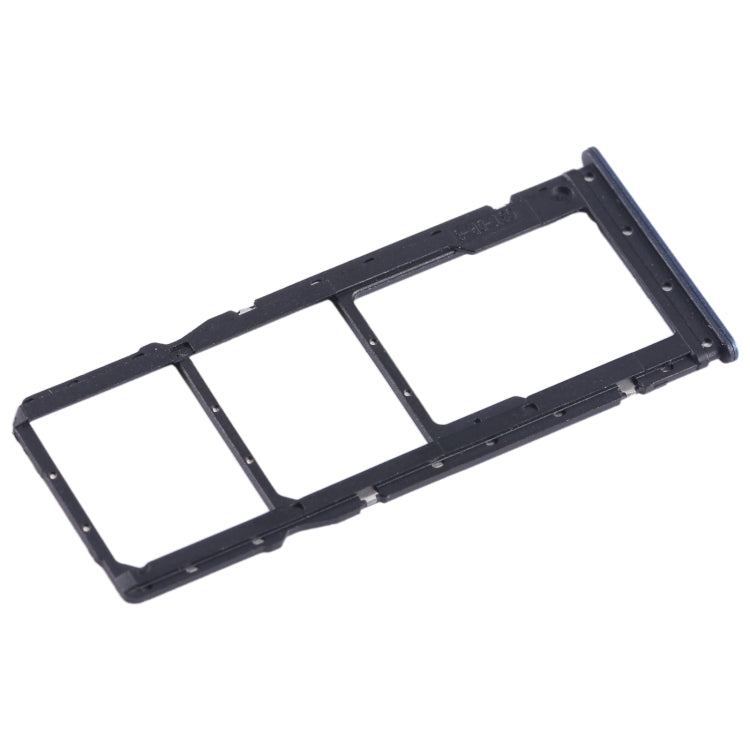 For Xiaomi Poco C55 SIM Card Tray + SIM Card Tray + Micro SD Card Tray (Blue)