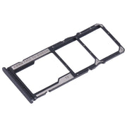 For Xiaomi Redmi Note 12s SIM Card Tray + SIM Card Tray + Micro SD Card Tray (Black)