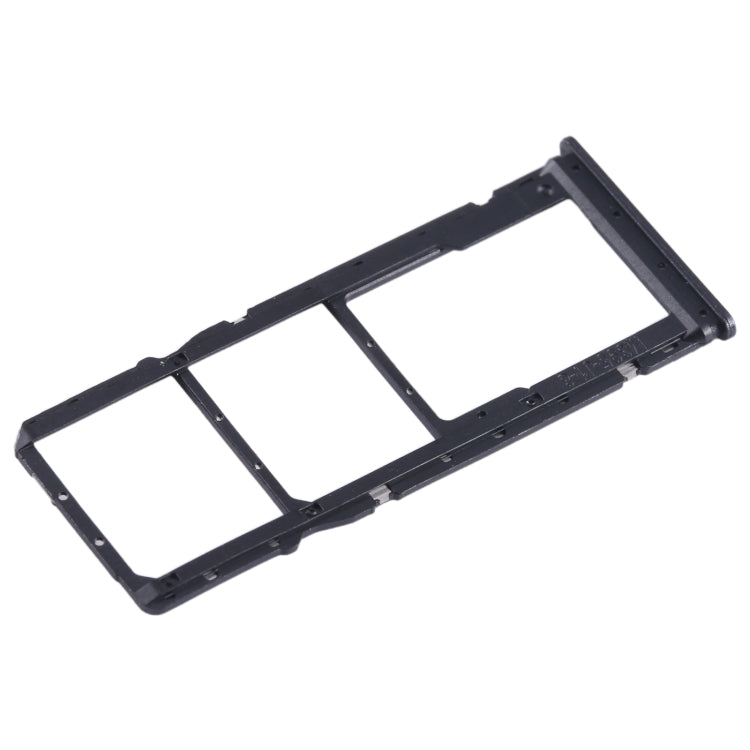 For Xiaomi Redmi Note 12s SIM Card Tray + SIM Card Tray + Micro SD Card Tray (Black)