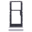 For Xiaomi Redmi 12 4G SIM Card Tray + SIM Card Tray / Micro SD Card Tray (Silver) - Card Tray by PMC TechLife | Online Shopping South Africa | PMC TechLife
